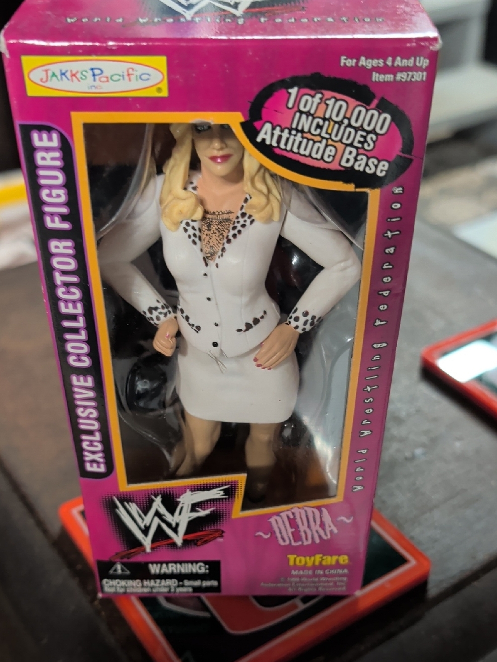 WWF Debra Exclusive Collector Figure in White Outfit